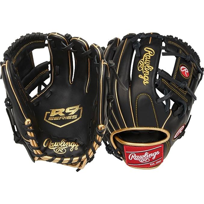 The Rawlings | R9 Series Baseball Glove is a popular choice among players looking for a high-quality, durable glove. Available in sizes ranging from 11.5 inches to 12.75 inches, this glove is suitable for players of various ages and positions on the field.