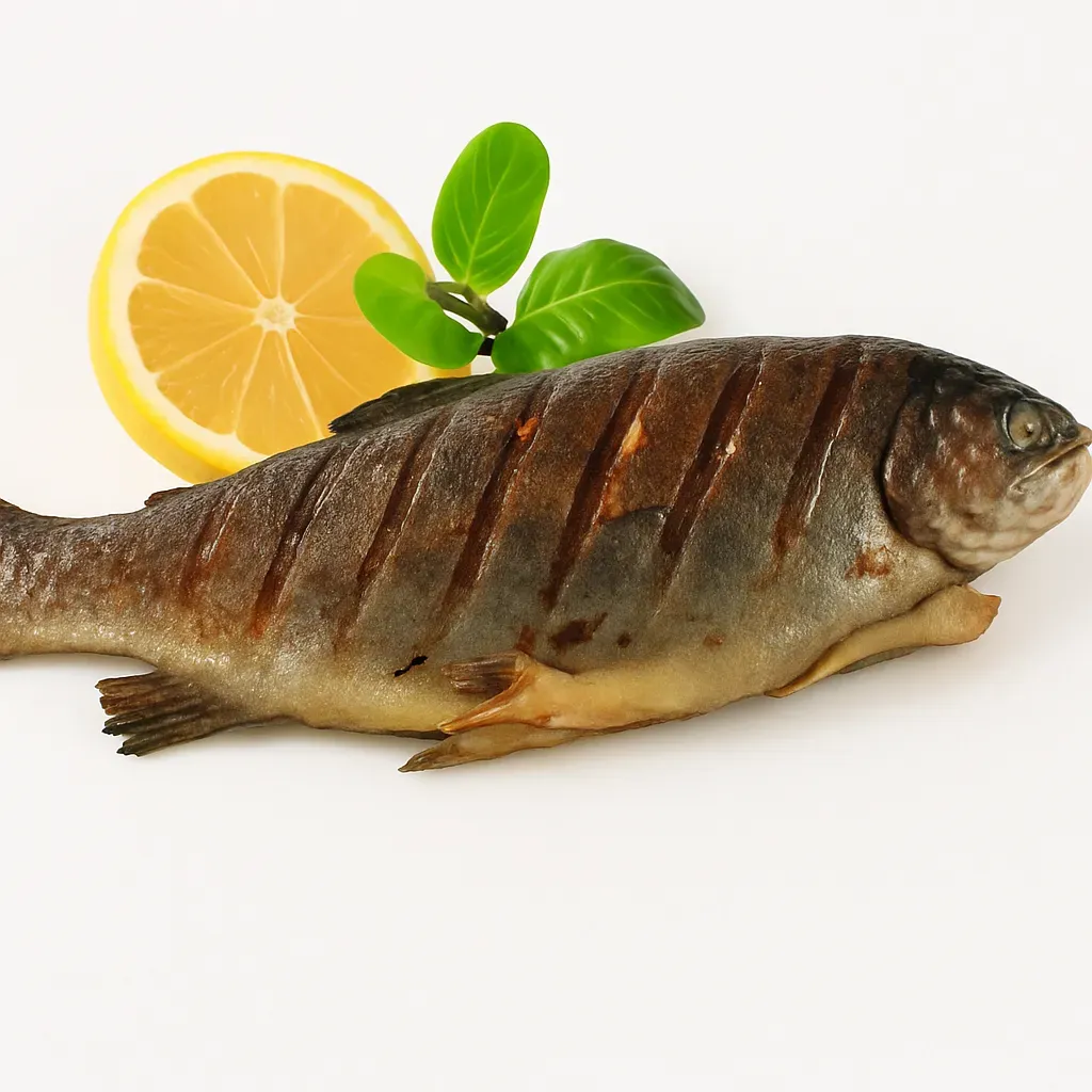 Gebratene Forelle is a classic German dish that features pan-fried trout as its centerpiece, complemented by a blend of fragrant herbs. This simple yet elegant meal is typically made with fresh trout that's lightly seasoned, dredged in flour, and then pan-fried in butter until the skin is crispy and the flesh is tender and flaky.