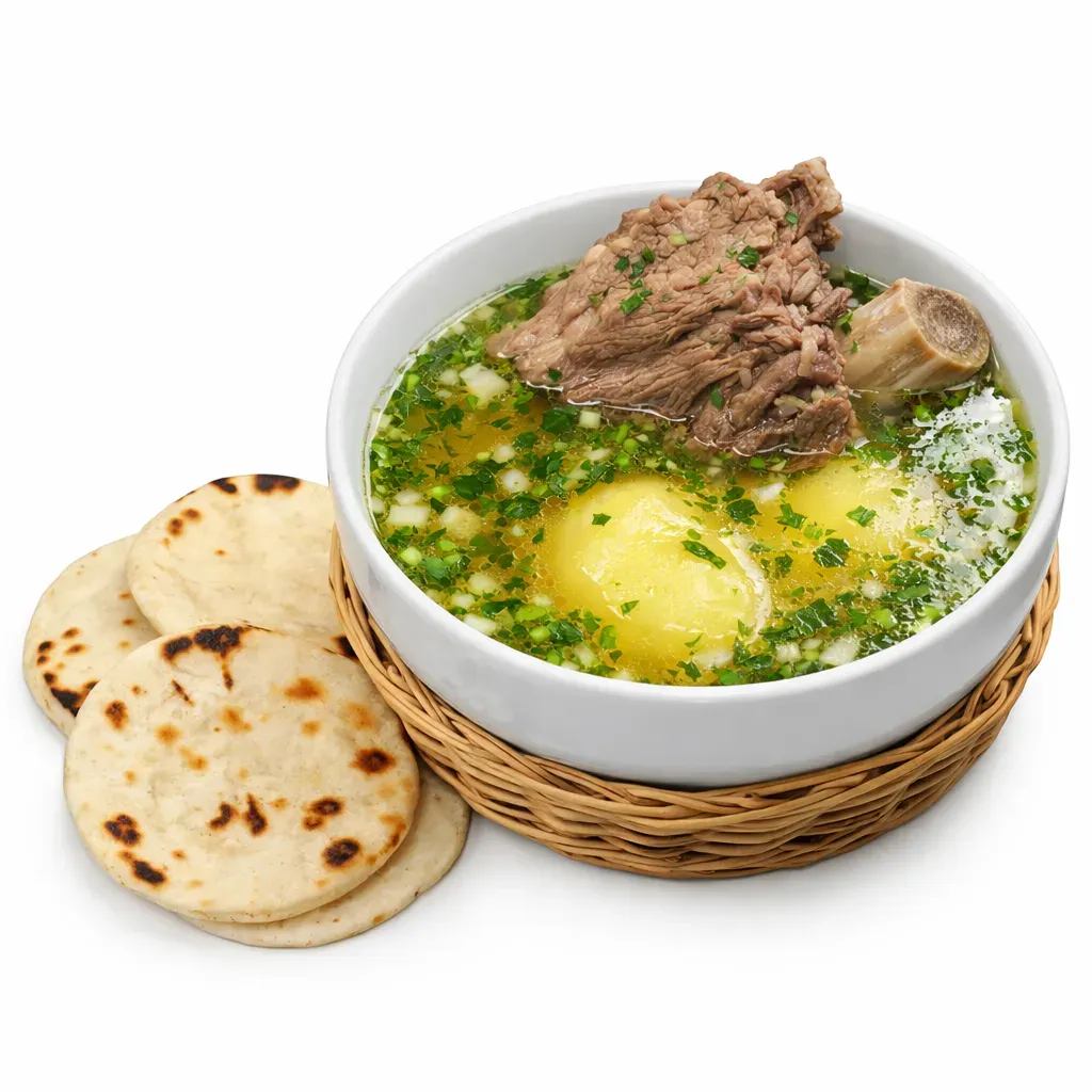 Caldo de Costillas is a delicious Colombian beef rib soup known for its restorative qualities and traditional flavors, particularly enjoyed as breakfast.