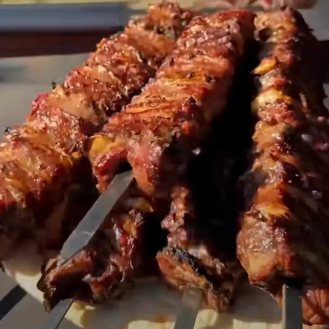 1 Layered Beef "Cake" Kebab