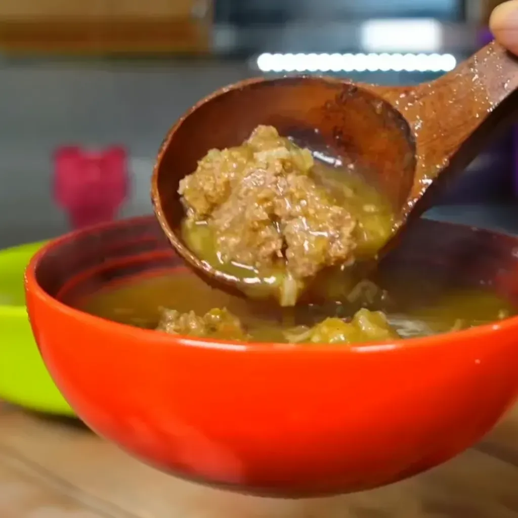 Meatballs & Rice Soup image