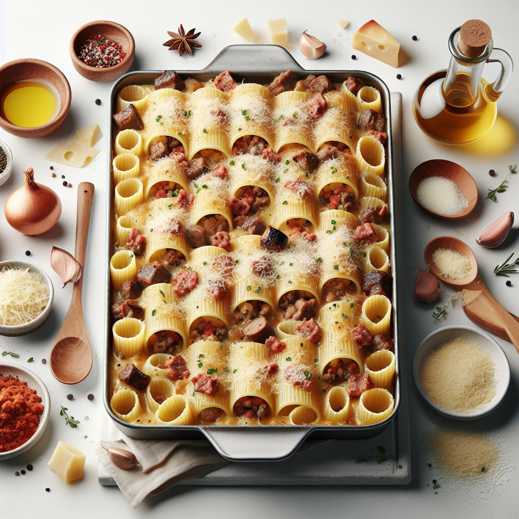 Canelons de Carn, a traditional Andorran dish, are succulent meat-stuffed cannelloni typically served during festive occasions. This savory pasta meal includes a hearty filling of ground pork, beef, and chicken liver blended with onions, garlic, and a touch of brandy, enveloped in tender cannelloni tubes.