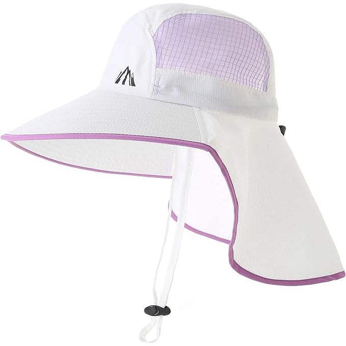 The LMLALML Women's Sun Hat is designed for outdoor activities like hiking, fishing, and gardening while providing UPF 50+ UV protection to shield your skin from harmful sun rays. The hat features a wide brim to provide ample shade and a large neck flap to protect your neck and face from sun exposure.