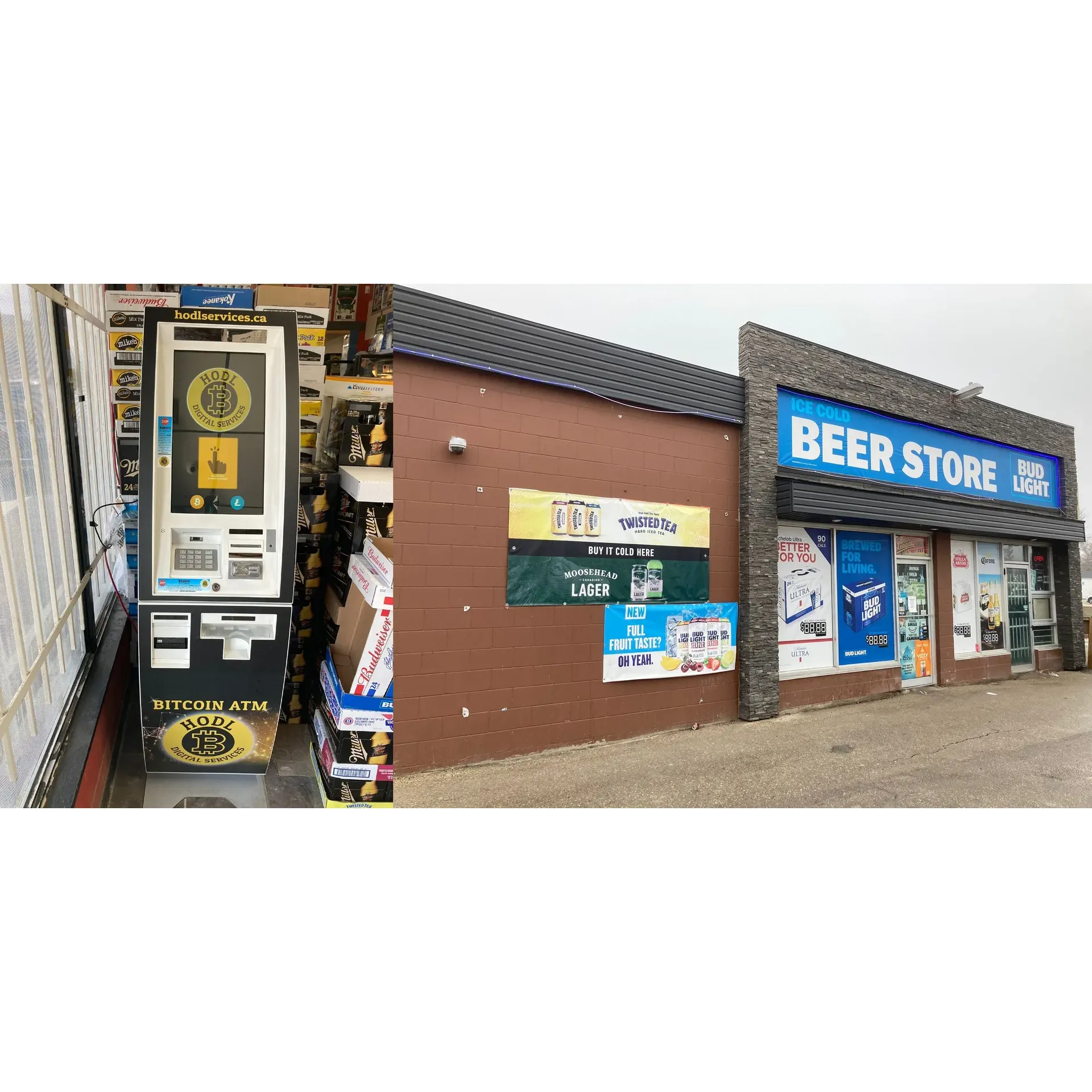 HODL Bitcoin ATM - Cold Beer Store is a convenient location in Selkirk, Manitoba for individuals looking to buy or sell Bitcoin using an ATM. The store is situated at 436 Main St, making it easily accessible for locals and visitors in the area. This Bitcoin ATM offers a quick and simple way for users to convert their cash into digital currency or vice versa.

Customers can enjoy the added benefit of being able to purchase cold beer while using the Bitcoin ATM at this location. This unique combination of services allows for a seamless experience for those looking to both buy cryptocurrency and grab a refreshing beverage. The store's hours of operation and any additional services or features offered at the location can be found by visiting the HODL Bitcoin ATM - Cold Beer Store in Selkirk, MB. Description by ChatGPT.