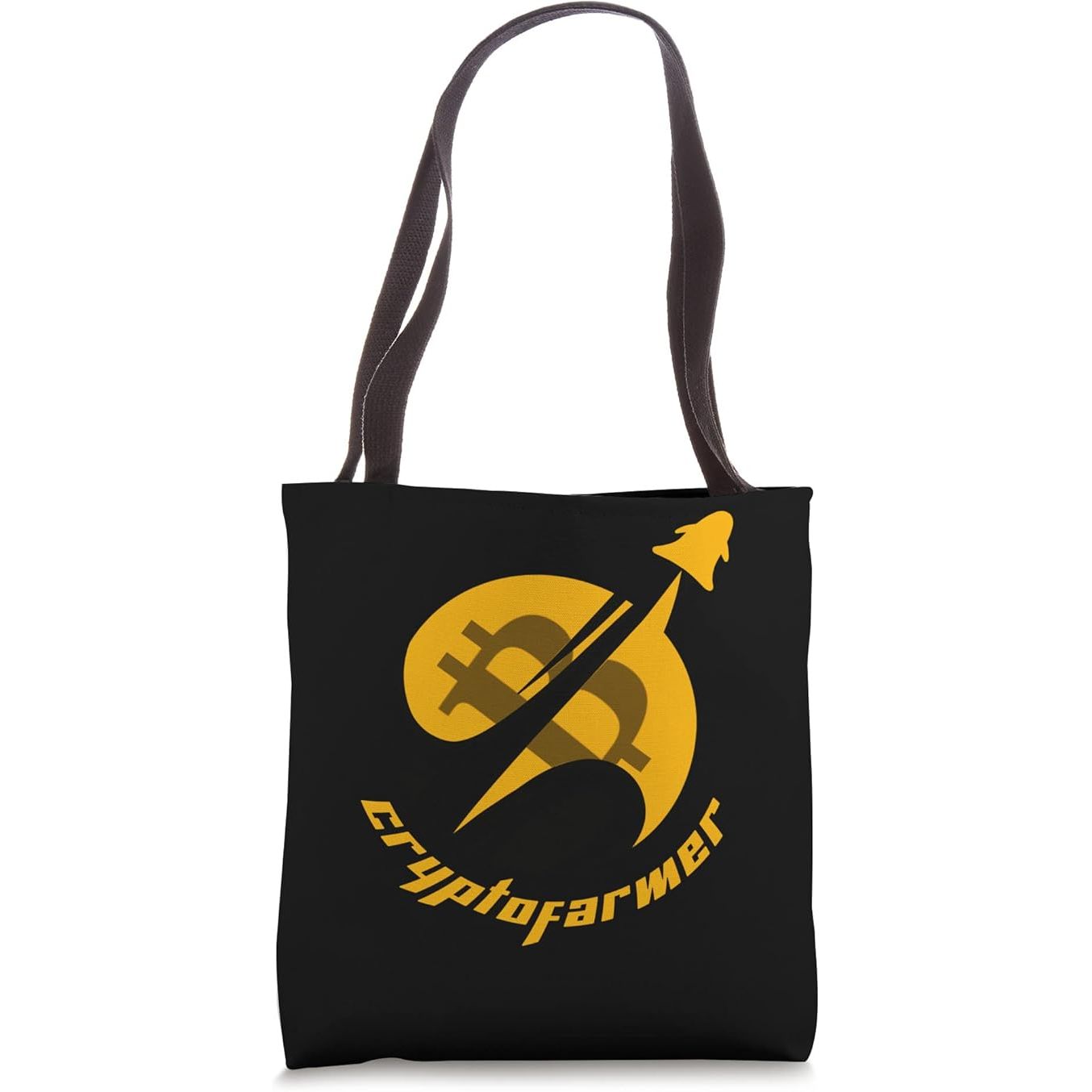 Bitcoin Miner Crypto Farmer Tote Bag image