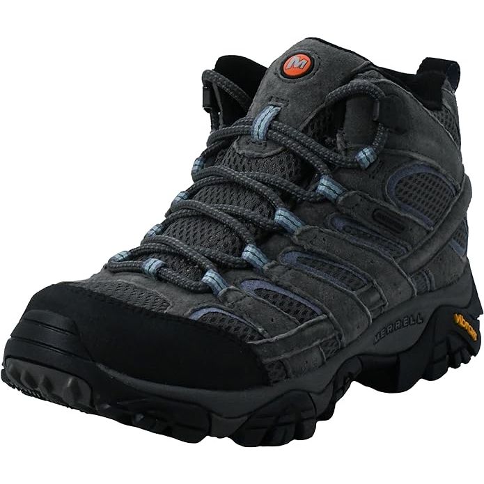 The Merrell Women's Moab 2 Mid Waterproof Hiking Boot is a popular choice for female outdoor enthusiasts looking for a reliable and comfortable hiking boot. This boot features a mid-height design, providing ankle support and protection on the trail.