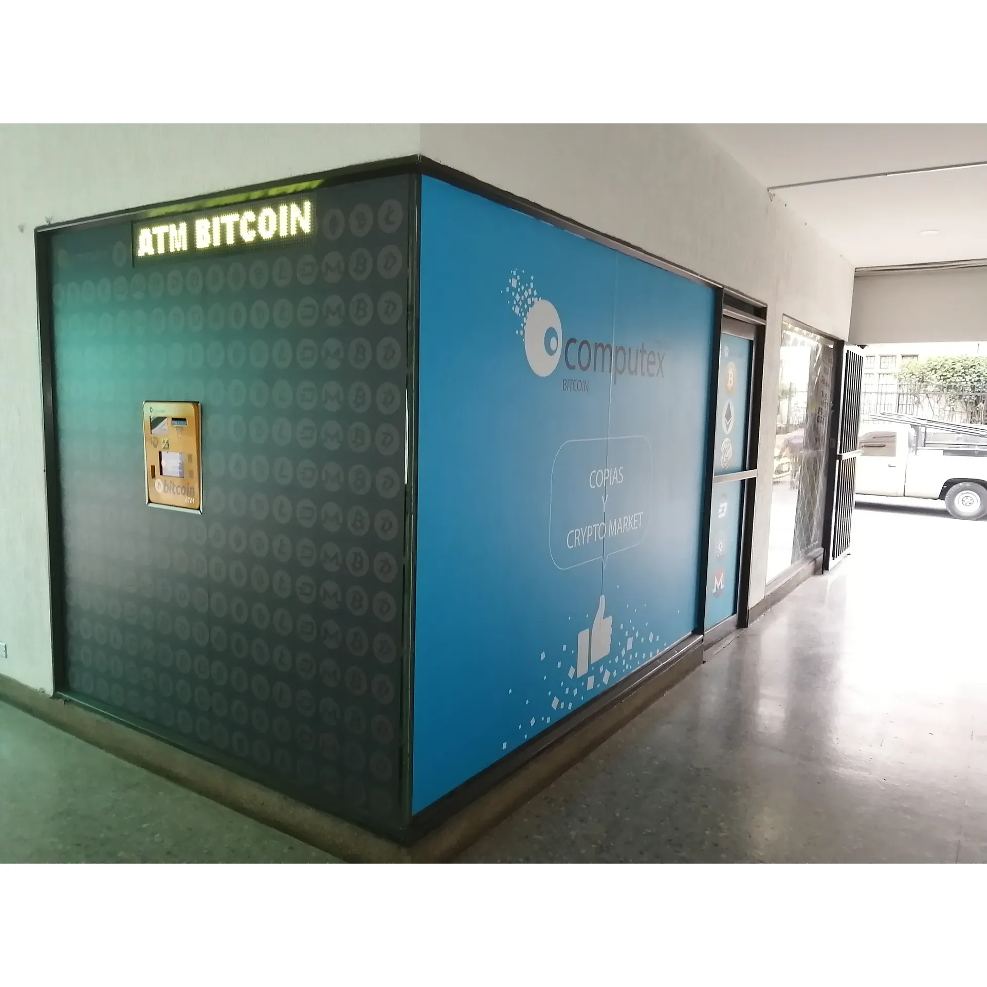 Cajero Bitcoin emerges as a premier Bitcoin ATM service known for its rapid and proficient handling of cryptocurrency transactions. Prioritising efficiency, this ATM provides a seamless user experience, catering to both Bitcoin and Ethereum needs. With its practical and highly intuitive interface, users simply require a cryptocurrency wallet such as muun for Bitcoin or mew for Ethereum to perform transactions. Starting at a minimum transaction threshold of 50,000 pesos, customers can effortlessly buy or sell their digital assets. The convenient QR code system allows for easy transfer of the user's address to the cashier, enhancing the service's reputation for swift and reliable operations. Patrons acclaim Cajero Bitcoin for its exceptional service, making it the go-to choice for anyone in need of a trustworthy Bitcoin ATM. Description by ChatGPT.