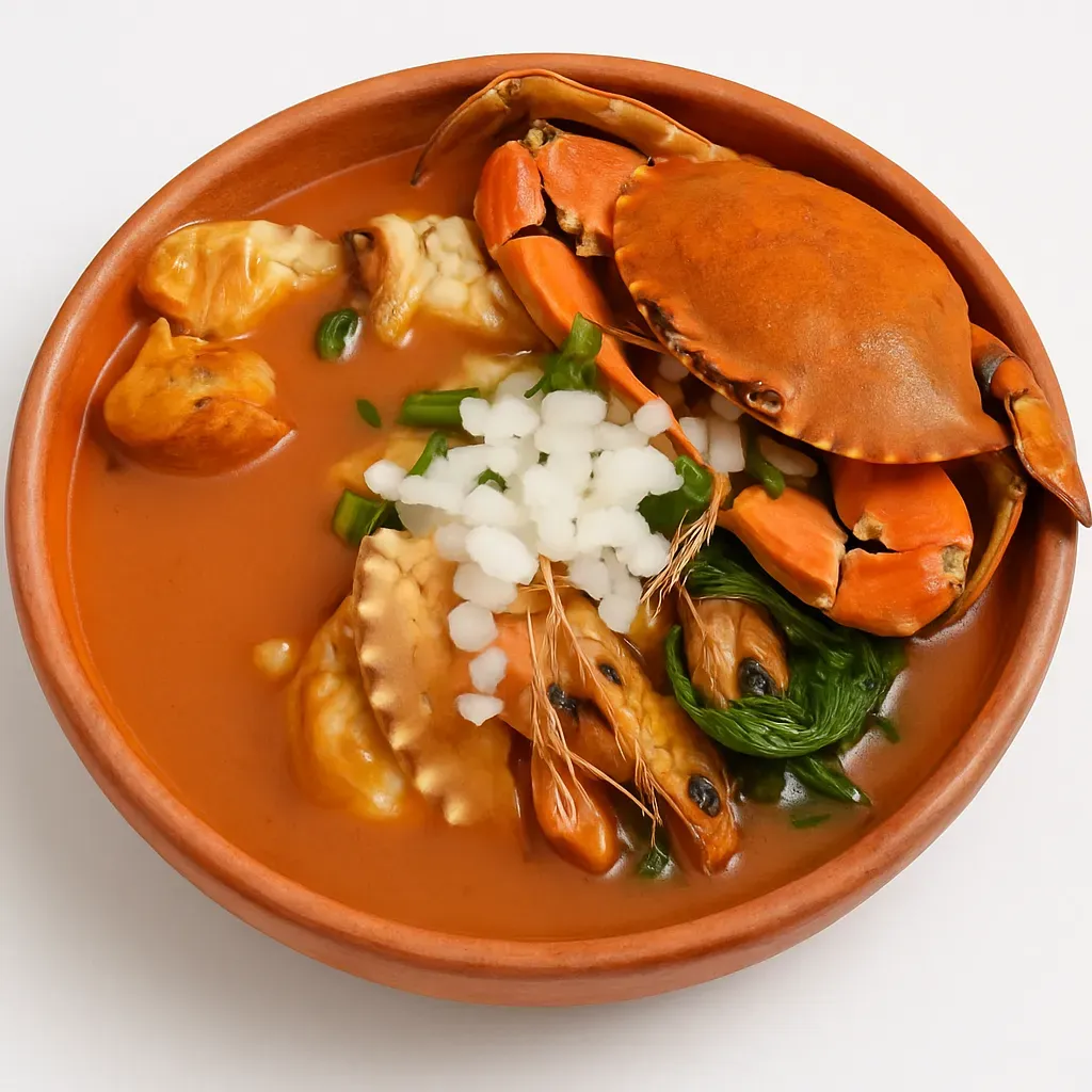 This Grilled Spicy Seafood Soup is a vibrant, flavorful dish inspired by the coastal regions of Guerrero, Mexico. Known for its rich and robust flavors, this soup combines fresh seafood with a spicy broth, creating a warm and comforting meal that's perfect for any occasion.