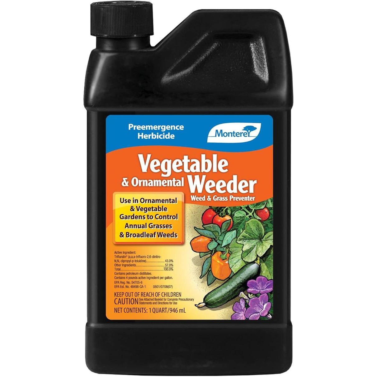 Monterey (LG5149) is a versatile herbicide that can be used as a pre-emergent weed controller, as well as a post-emergent weed killer. It is specifically designed for use in lawns and gardens to effectively eliminate unwanted vegetation without harming desirable plants.