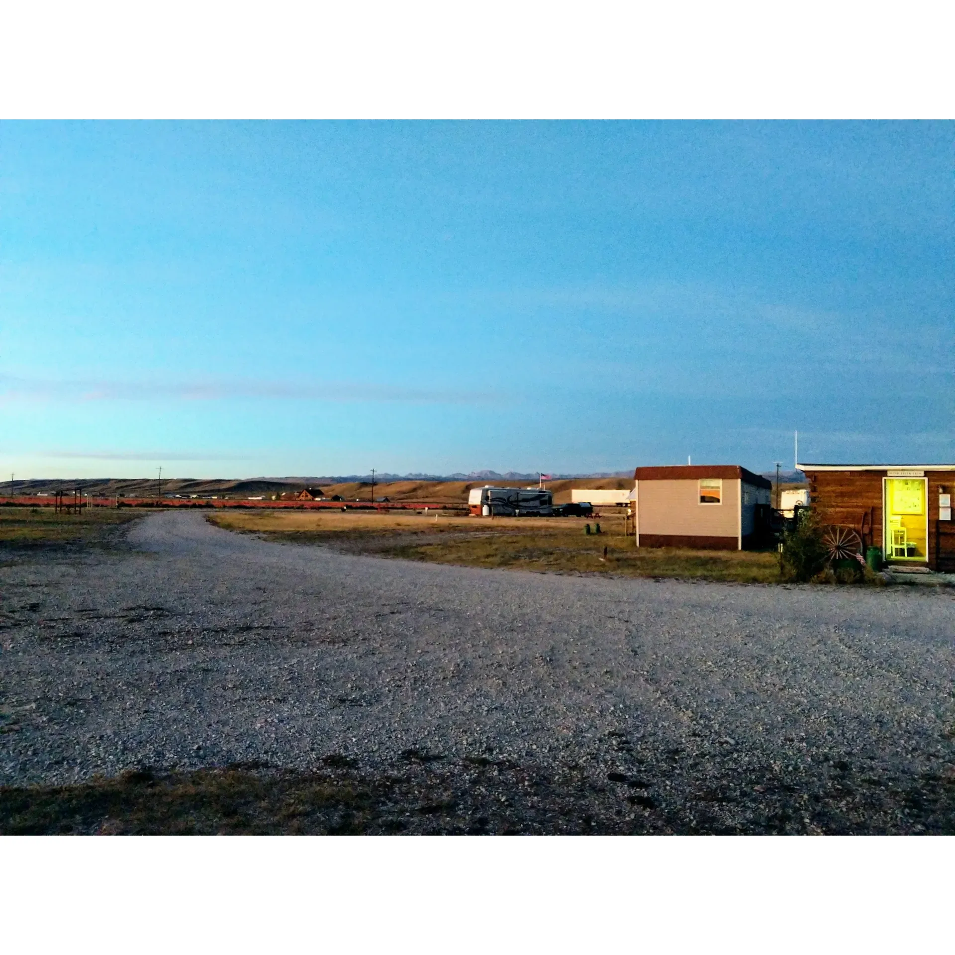 Wind River View Campground offers a tranquil and functional retreat for outdoor lovers and adventure seekers. This charming camping site offers extraordinary views of the surrounding plains, providing a picturesque backdrop for your stay. With a range of accommodations catering to RV enthusiasts as well as those preferring primitive camping, guests have the flexibility to choose their preferred way to connect with nature.

Equipped with full hookups to ensure a comfortable experience, the campground serves as an efficient base to refresh with facilities for water, laundry, and dumping services. The on-site bathhouse, though retaining a classic vibe, is maintained with cleanliness in mind, reassuring guests of the care put into the amenities. In addition to the bathhouse, a laundry room is also accessible, adding convenience for guests looking to extend their outdoor excursions.

Lynn, the property manager, excels in hospitality, showcasing exceptional professionalism and a friendly attitude towards guests. Her wealth of knowledge about the area enhances the visitor experience, offering insights into the local attractions and activities. The laundry facilities boast multiple operational machines, ensuring that guests have the resources they need during their stay.

The campground's electrical services are reliable, ensuring that guests can easily power their RVs and equipment. While Water pressure issues reported by some guests are addressed with attention and promptness, a testament to the campground's responsive and service-oriented approach. 

Furthermore, communal amenities like a fire pit furnish the perfect setting for camaraderie and storytelling under the stars, letting guests immerse themselves in the rustic charm and the spirit of outdoor living.

Wind River View Campground stands out as a destination that, despite its simplicity, offers a gateway to the great outdoors, an amiable atmosphere, and the fundamental conveniences that make for a fulfilling camping experience in the beautiful state of Wyoming. Description by ChatGPT.