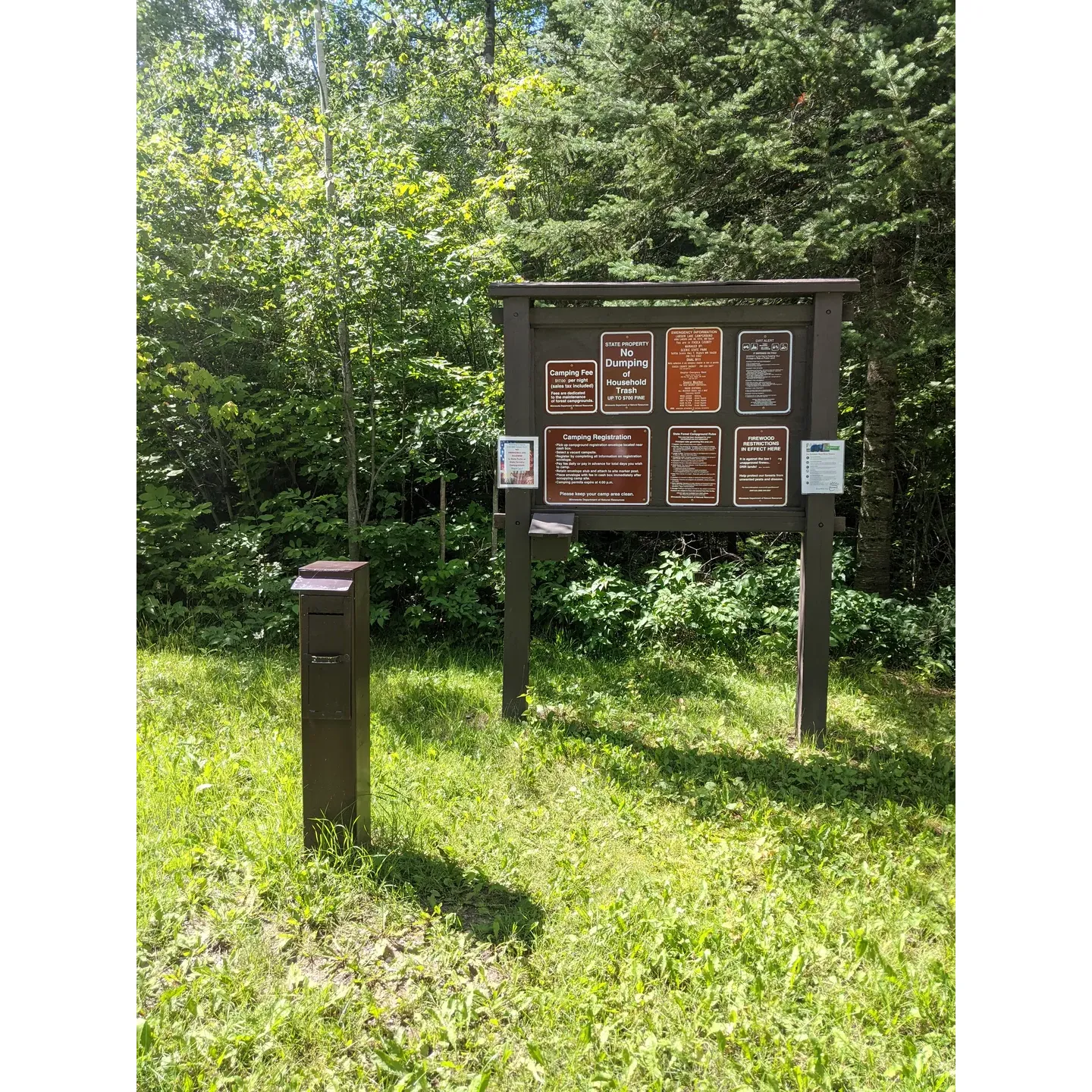 Larson Lake Campground offers a serene retreat for outdoor enthusiasts looking for a peaceful escape whilst remaining conveniently accessible. Just a brief drive off the main highway and on well-maintained gravel roads, this campsite is ready to welcome guests—even those traveling with smaller vehicles—into the warmth of summer.

The campground boasts unassuming charm with a limited number of campsites, which provides a sense of exclusivity and quietude. Despite its modest size, visitors often find ample space to settle in, creating an intimate atmosphere where the hustle and bustle of crowded camping sites is but a distant thought.

Visitors to Larson Lake can expect a delightful experience that lends itself to quality family time in a natural setting. With its reputation for being a haven for friendly gatherings and memorable outdoor recreation, the campground is an ideal spot for families looking to foster connections and create new traditions.

Adding to the welcoming ambiance is the campground host, renowned for their exceptional hospitality and dedication to creating a positive experience for all guests. Their presence ensures that every visitor is greeted with genuine care, making every stay at Larson Lake Campground not just a getaway, but an encounter filled with warmth and personalized attention. Whether you're stopping by for a quick overnight stay or settling in for a longer sojourn, Larson Lake Campground is the perfect backdrop for adventurers and families alike to enjoy the great outdoors. Description by ChatGPT.