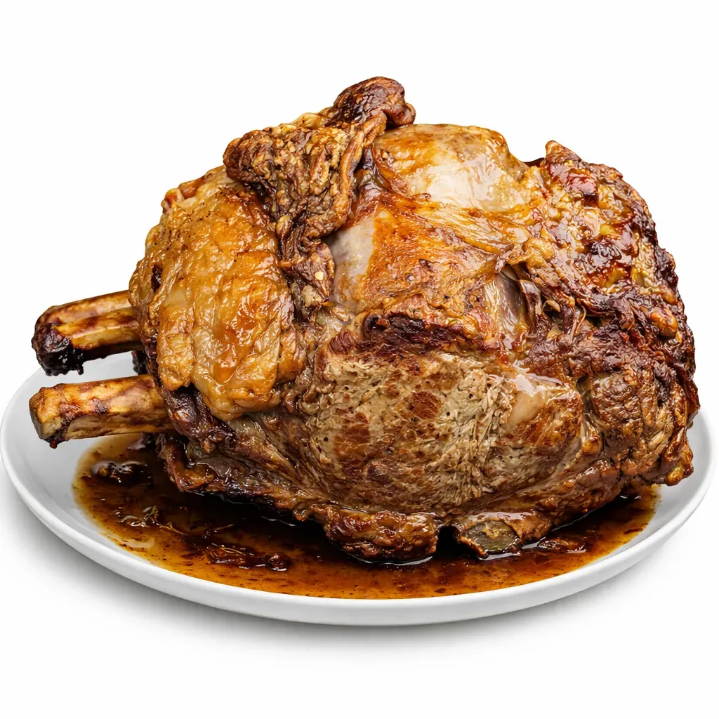 Illuminate your Sunday meal with this classic European dish featuring the rich flavors of an Irish Angus rib roast. This recipe provides detailed guidance on achieving tender, juicy beef with a perfect crust.