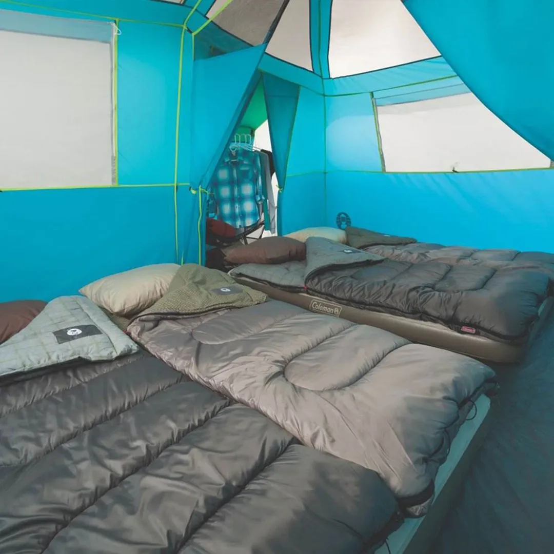 Review: Camping Checklist, Coleman Tenaya Lake 8 Person Fast Pitch Instant Cabin Camping Tent w/Weathertec