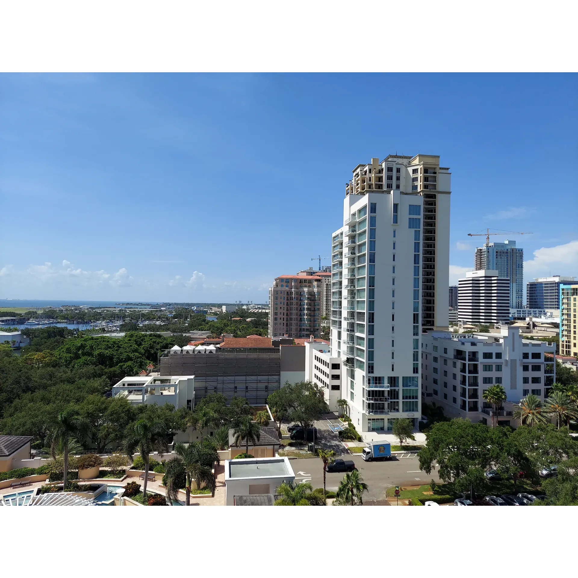 400 Beach Drive Condominium offers an unparalleled living experience in the heart of St. Pete, gracing its residents with exceptional hospitality, luxury, and comfort. Boasting a strikingly beautiful lobby that leaves a lasting impression of elegance and refinement, visitors and residents alike are welcomed into a world of aesthetic bliss from the moment they step through its doors.

This residential haven is a prime destination for those seeking spectacular vistas, with higher floors providing breathtaking panoramic views that embody the essence of coastal allure. Here, you'll find yourself enveloped in the tranquility that only an exquisite waterfront vista can offer, with each sunrise and sunset painting a unique masterpiece across the sky.

The condominium takes pride in its remarkable atmosphere, mirrored by the glowing reviews of those who have experienced its charm. With an ambiance that radiates beauty and brilliance, it's a true testament to what modern luxurious living should be. Moreover, the commendable team of employees amplifies this allure, delivering service and dedication that contribute to the seamless, refined lifestyle cherished by its community.

400 Beach Drive Condominium is not just a residence—it's a lifestyle choice synonymous with grandeur and distinction. For visitors and residents longing for a sophisticated environment to call home, and for a stunning, comfortable stay amidst the vibrant energy of St. Pete, this condominium consistently surpasses expectations, ensuring a living experience that is nothing short of amazing. Description by ChatGPT.