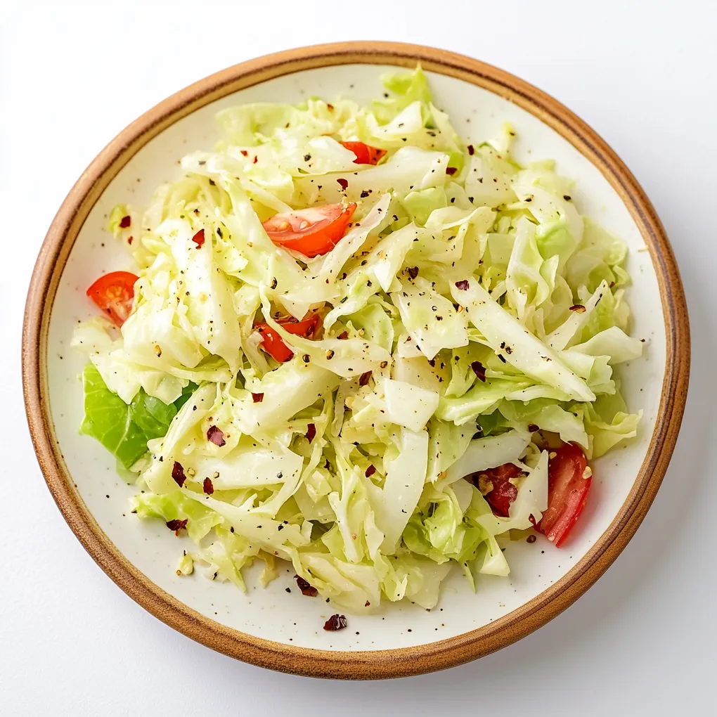 Krautsalat, which means 'cabbage salad' in German, is a traditional side dish that's common in German and Austrian cuisine. It's a simple, refreshing salad typically made from thinly sliced white cabbage marinated in a light vinaigrette dressing.