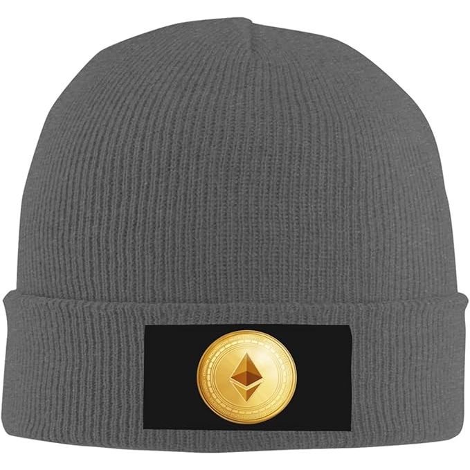 The Flag of Ethereum Cozy Knitted Beanie Hat is a stylish winter headwear accessory made from high-quality acrylic material. The design features the recognizable Ethereum flag logo, making it perfect for fans of the popular cryptocurrency. The deep heather color adds a subtle yet trendy touch to any winter outfit.