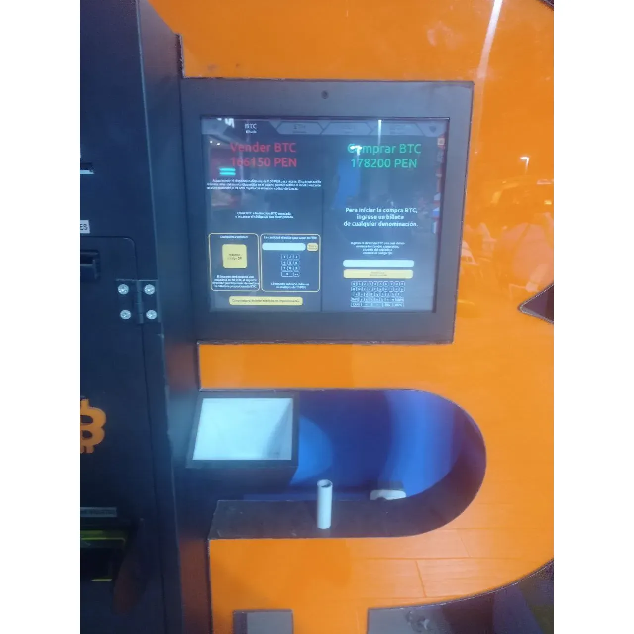 Cajero Bitcoin, also known as Bitcoin ATM, is located at Av. Túpac Amaru 3860 in Comas, Peru. This Bitcoin ATM is operated by Shitcoins.club, a company that specializes in providing convenient access to cryptocurrencies. Users can buy and sell Bitcoin at this location using cash or credit/debit cards.

Bitcoin ATMs like the one at Cajero Bitcoin offer a simple and efficient way for people to enter the world of cryptocurrencies. These machines provide a user-friendly interface for buying and selling Bitcoin, making it easy for both beginners and experienced users to complete transactions. By offering a physical location for cryptocurrency exchanges, Bitcoin ATMs help to bridge the gap between digital currencies and traditional financial systems.

Cajero Bitcoin is a convenient option for individuals in Comas, Peru who are looking to buy or sell Bitcoin. Whether you are interested in investing in cryptocurrencies or simply want to exchange Bitcoin for cash, this Bitcoin ATM provides a secure and reliable way to complete transactions. With its easy-to-use interface and convenient location, Cajero Bitcoin offers a valuable service for anyone looking to participate in the growing world of digital currencies. Description by ChatGPT.