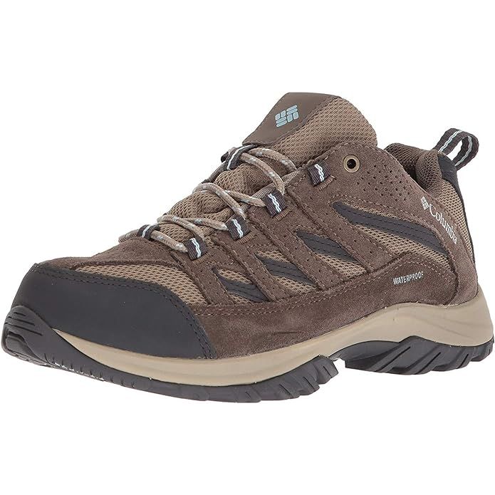 The Columbia Women's Crestwood Waterproof Hiking Shoe is a comfortable and durable option for outdoor enthusiasts. This shoe is designed to provide stability and support on rugged terrain, making it perfect for hiking and other outdoor activities.