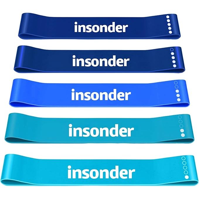 Resistance bands are a versatile and portable piece of fitness equipment that can be used for a variety of exercises to target different muscle groups. This set of 5 resistance bands offers varying levels of resistance, from light to extra heavy, making them suitable for users of all fitness levels.