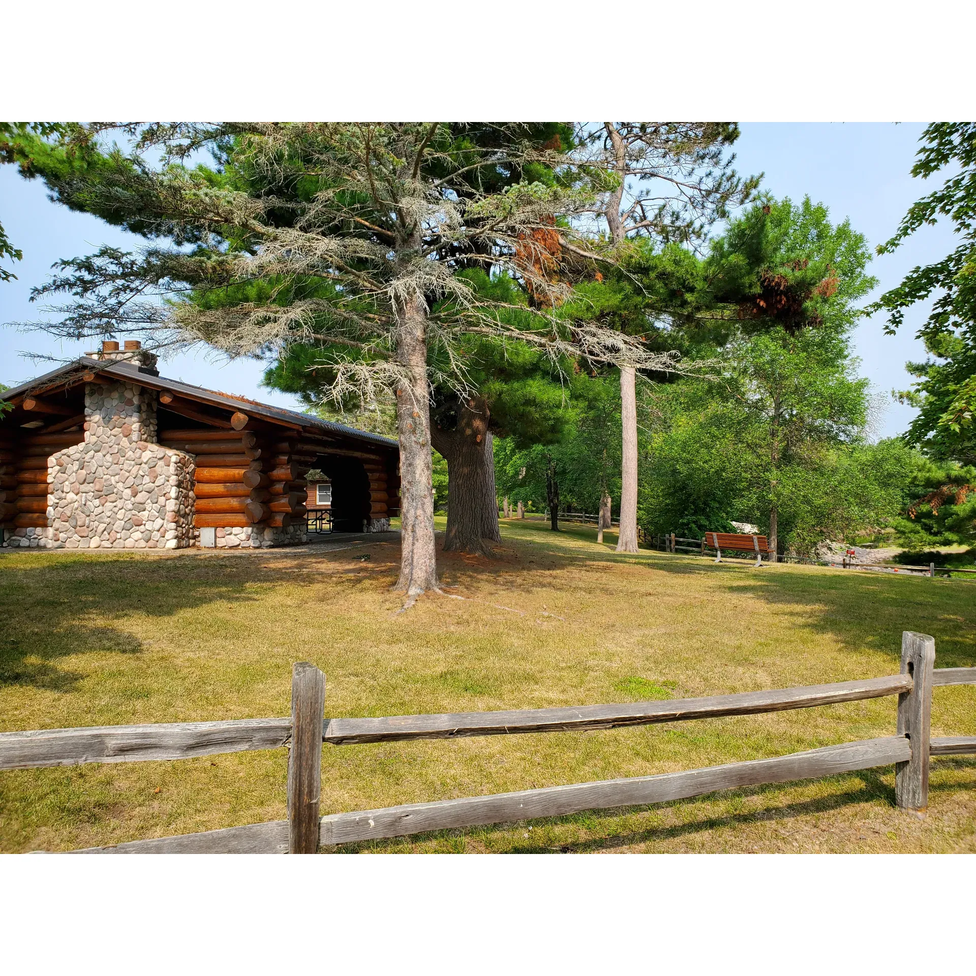 Sandy Lake Recreation Area Campground emerges as a serene getaway for outdoor enthusiasts and history buffs alike. The campground boasts a selection of well-maintained amenities and recreational activities suitable for families, anglers, and adventure-seekers. Visitors can take advantage of the park's multiple boat launches, providing direct access to the expansive Big Sandy Lake and the winding Sandy River. 

Anglers will be pleased with the dedicated fishing piers offering promising spots for a good catch, and the convenient fish cleaning house ensures that your prize can be prepared with ease. History enthusiasts can immerse themselves in the local heritage presented at the interpretive site recounting the Sandy Lake Tragedy, as well as the historical information available at the nearby dam.

The campground features an array of comfortable campsites, with options on the north side providing more space and proximity to vault toilets that are exceptionally clean, well-lit, and free of odors. The south side offers sites with less privacy but makes up for it with the closeness to well-maintained restroom and shower facilities, including free laundry for guests. Additionally, on the peninsula, campers have the luxury of docking their boats right at their site.

For those preferring a more secluded stay, the campground provides a tranquil camper cabin, secluded and surrounded by nature's calm. The cabin is well-appointed and accessible, offering a comfortable sleeping arrangement with bunk beds designed to accommodate families or groups.

Children and families will find joy with the playgrounds scattered throughout the park and a beautiful beach perfect for a day of sun and swimming. The beach also features a picnic area for leisurely outdoor meals. For those who enjoy sports, there are facilities for volleyball, horseshoes, and even bird-watching opportunities for nature lovers.

Guests at Sandy Lake Recreation Area Campground benefit from the excellent service provided by the friendly staff and rangers, who are ready to assist and enhance the camping experience. With its picturesque setting, exclusive amenities, and a wealth of activities, this campground offers an idyllic escape into the great outdoors of Minnesota. Description by ChatGPT.