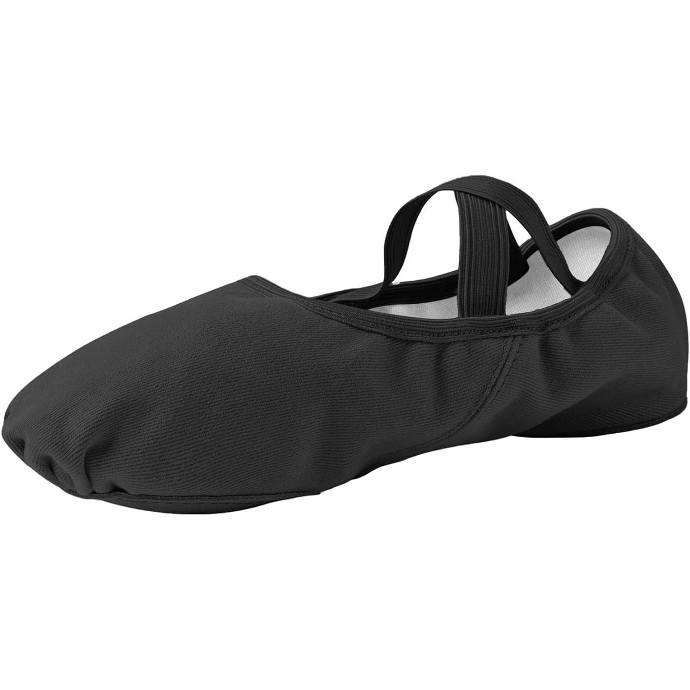 Stelle Women Ballet Shoes are highly stretch canvas ballet slippers designed for adult dancers. The split sole design provides flexibility and allows for better movement and articulation of the foot. These shoes are suitable for yoga, dance, and other activities that require a high level of movement and precision.