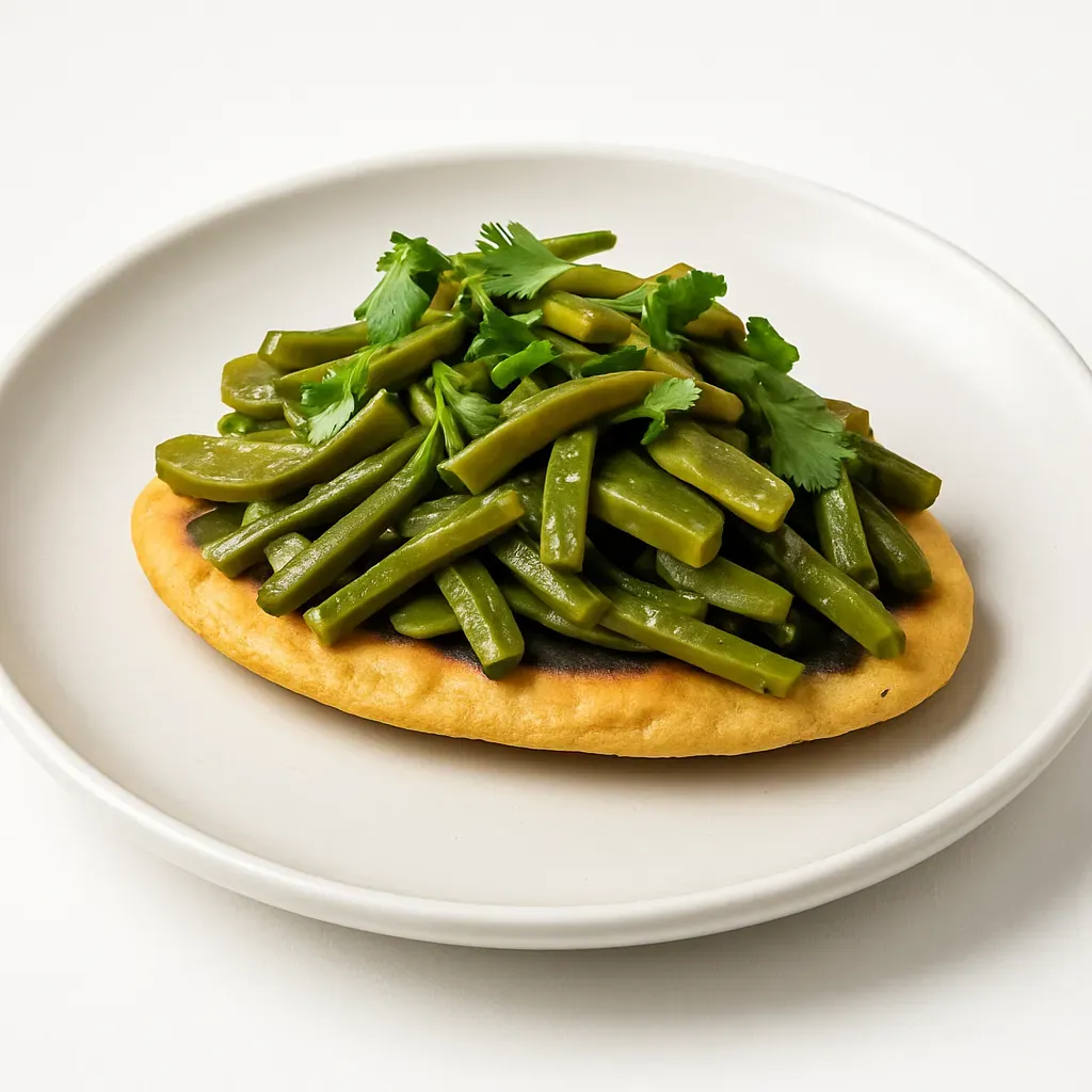 Savor the traditional flavors of Mexico with this delightful Tlacoyos de Frijol con Nopal Salad recipe. Tlacoyos are oval-shaped corn masa creations stuffed with earthy refried beans and topped with a vibrant, warm salad of cactus paddles and onions.