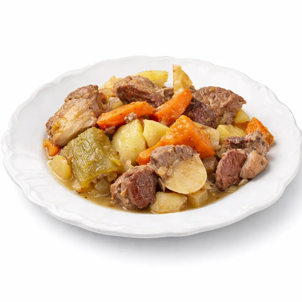 Delve into the heartwarming flavors of Alsace with Baekeoffa, a traditional stew that's a staple in Alsatian cuisine. This rustic dish, infused with the robust taste of wine and aromatic herbs, combines various meats and vegetables in a slow-cooked delight perfect for family gatherings or cozy winter meals.