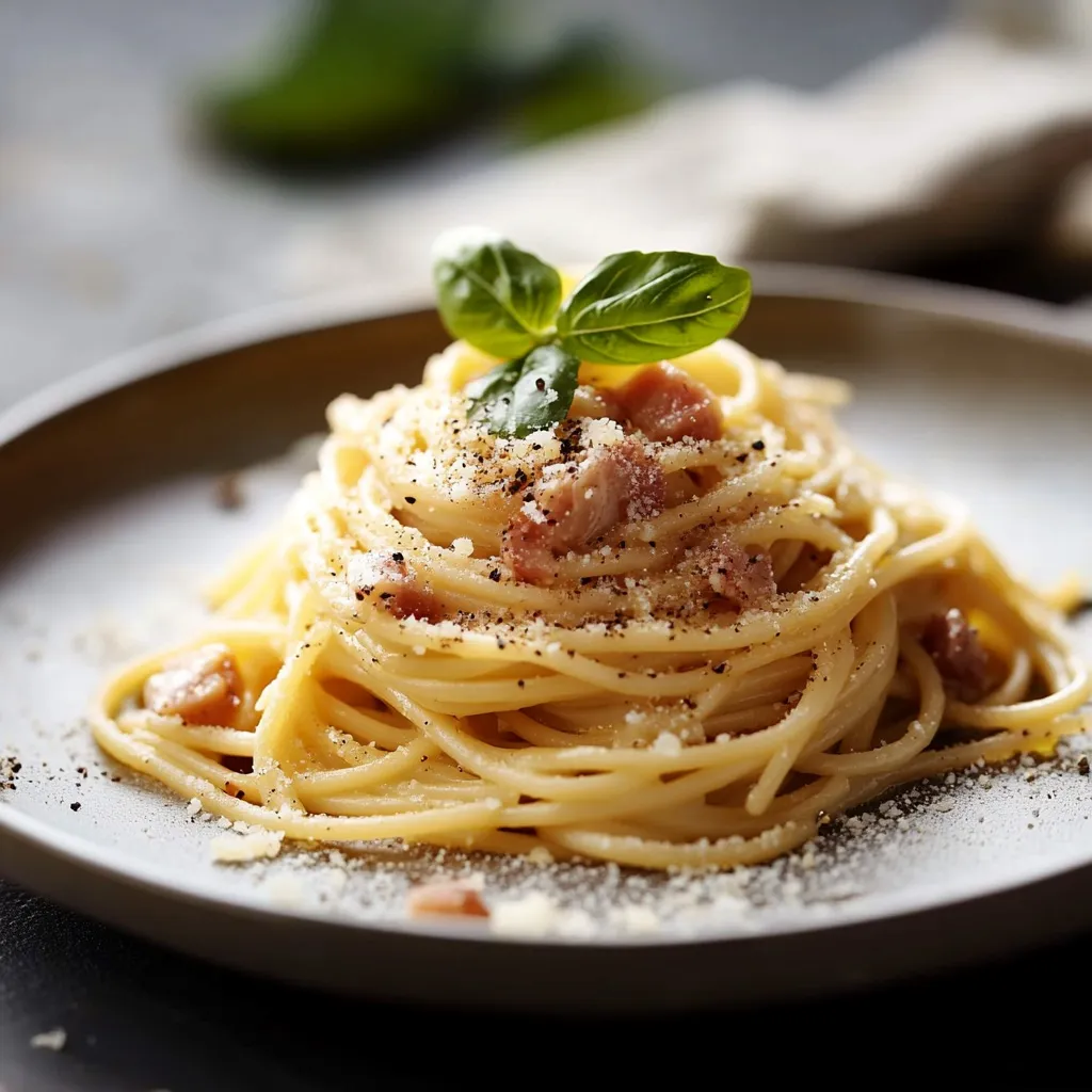 1 Spaghetti Carbonara