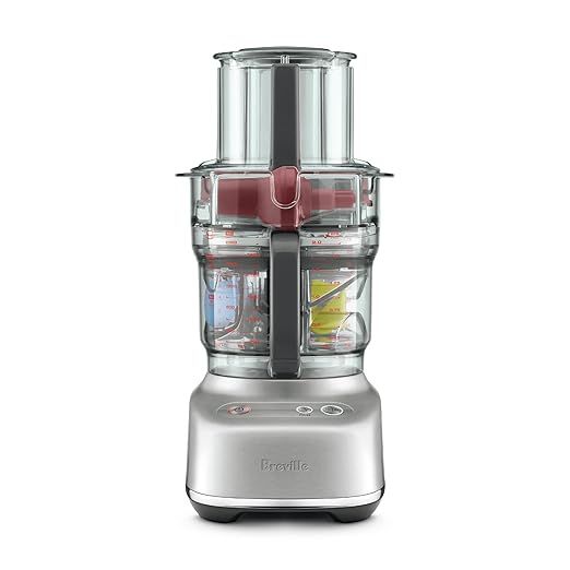 The Breville Paradice 9 is a compact yet powerful food processor that combines precision and performance in a small footprint. With its onboard storage caddy, this appliance makes food preparation easier than ever, allowing you to master every occasion with ease.