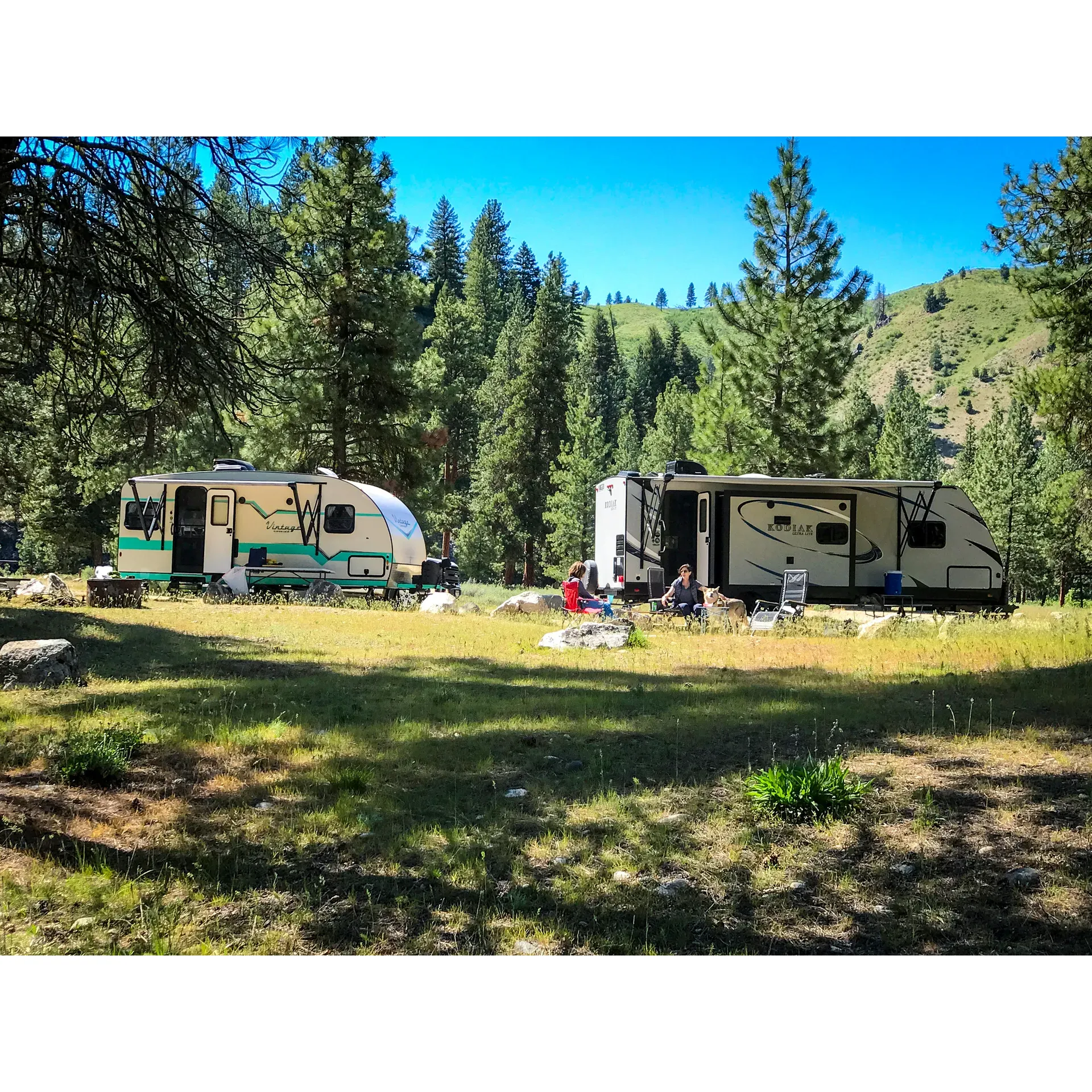 Chaparral Campground emerges as an idyllic outdoor escape highly praised for its welcoming atmosphere and well-maintained facilities. Guests repeatedly commend the friendly host, who enhances the camping experience with their approachability and attentiveness. Visitors particularly appreciate the convenience offered by on-site dumpsters, allowing for a seamless and eco-friendly way to manage waste during their stay.

The campground boasts spacious sites that cater to the needs of campers seeking both solitude and room to spread out. The clean bathrooms are notable for their upkeep, ensuring a comfortable and hygienic stay for all guests. The serene, natural setting offers a peaceful retreat for families, with gentle river areas that are perfect for creating safe aquatic play zones for children and pets alike.

Patrons who have experienced the joys of Chaparral are often eager to return, weaving fond memories and expressing a deep connection to the place. Its tranquility and charm have left such an impression that some playfully wish to keep this hidden gem to themselves.

Whether looking for a restful weekend getaway or an extended outdoor adventure, Chaparral Campground stands out as a preferred destination for those who have discovered its many virtues. Description by ChatGPT.