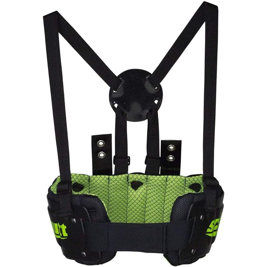 The Schutt Sports Youth Football Rib Protector is designed to provide added protection to young athletes during football games and practices. This rib protector is made with high-quality materials to ensure durability and comfort for the wearer.