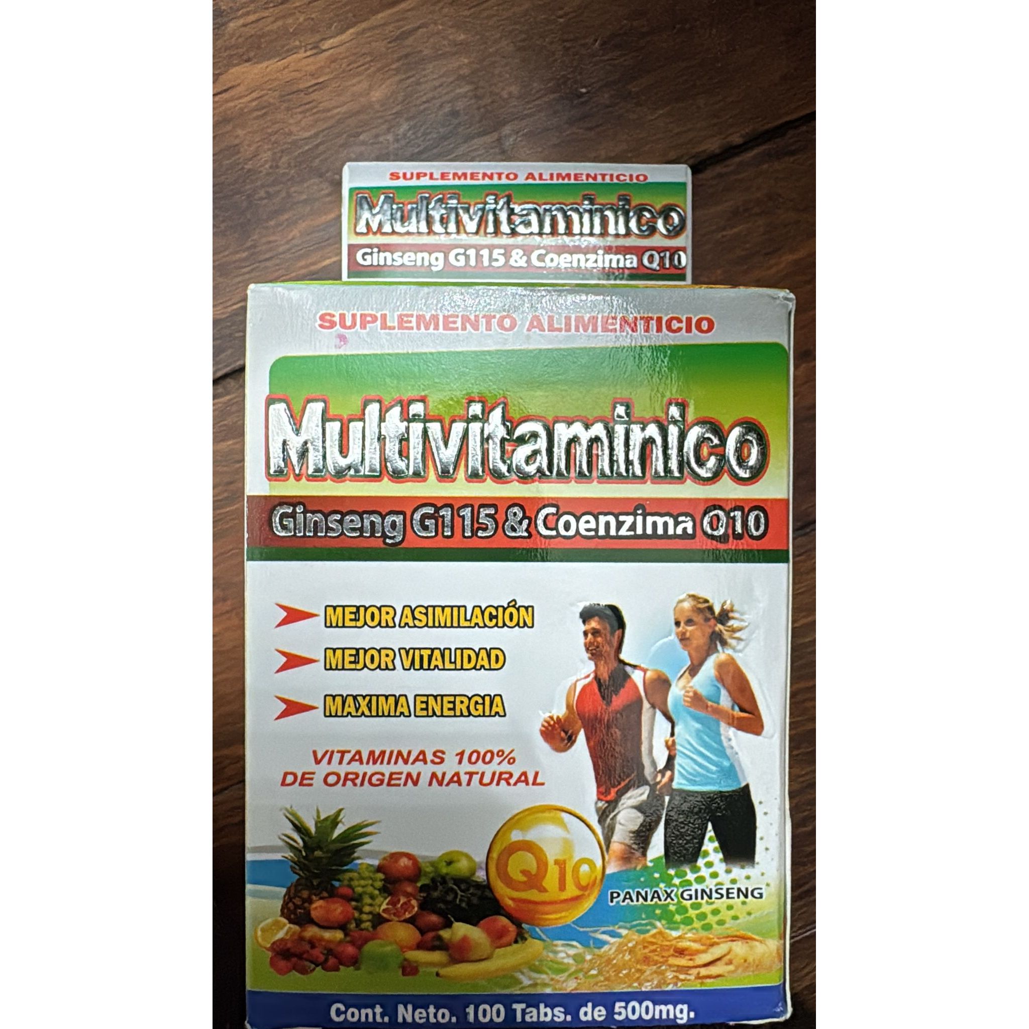 Discover the Benefits of GINSENG G115 MULTIVITAMIN for your Vitality and Energy! GINSENG G115 MULTIVITAMIN is an exceptional dietary supplement, formulated to boost your energy and vitality in a 100% natural way. Its unique blend of essential ingredients not only supports your overall health, but also improves your physical and mental performance.