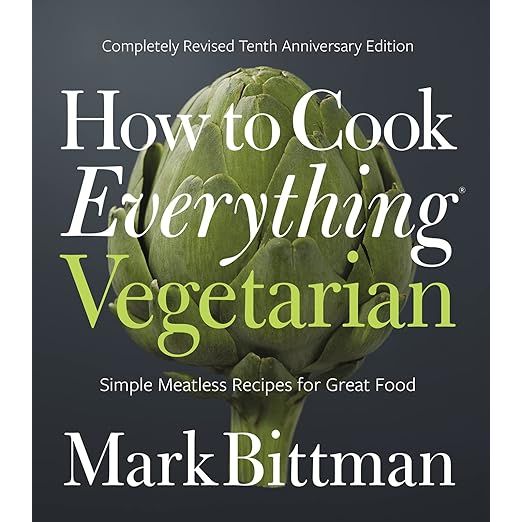 Dive into the world of sumptuous meat-free cuisine with How To Cook Everything Vegetarian, a masterwork curated by the eminent culinary author Mark Bittman. Celebrating a decade of innovation, this essential guide is meticulously updated, encapsulating over 2,000 recipes that showcase the vibrant evolution of vegetarian gastronomy. It's the quintessential addition to any kitchen library, perfect for the budding home chef eager to explore the diversity of plant-based cooking and for the seasoned vegetarian cook seeking renewed inspiration.

Cooking expertise comes in all shapes and sizes, and Mark Bitttan's expert craftsmanship in recipe design shines through, making this collection approachable for amateurs and pros alike. Simplify your meal prep with straightforward guidelines and transform your dining experience with complex, palate-pleasing wonders. From pantry staples to exotic flavors, this tome doesn't just offer recipes; it educates on smart substitutions, avant-garde cooking techniques, and strategic meal planning—empowering you to embrace the vegetarian movement with confidence and creativity.

Join the ranks of satisfied gastronomes and enrich your culinary prowess with How To Cook Everything Vegetarian. This powerhouse book is more than just about recipes—it's a comprehensive exploration into the art of meatless cooking that will tantalize your taste buds and nourish your body. It’s your all-in-one resource for crafting delightful, health-conscious meals that bring joy to the table and establish sustainable eating habits for life.