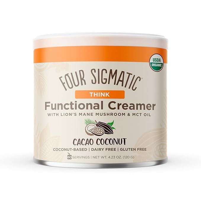 Transform your morning routine with this delicious coconut-based powdered creamer. Made with real cacao, coconut milk, MCT oil, and a blend of powerful mushrooms including lion's mane, reishi, and cordyceps, this creamer turns your ordinary cup of coffee into an extraordinary functional beverage.