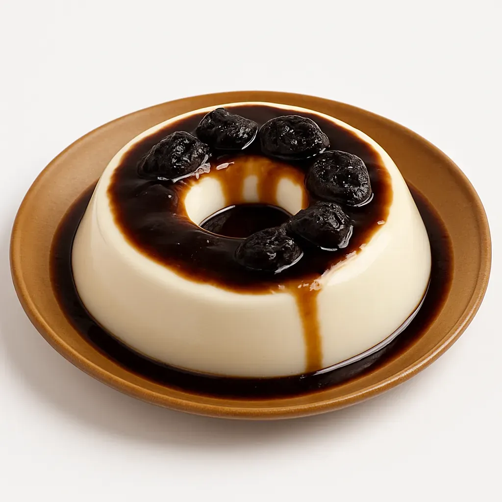 Experience the indulgent flavors of Brazil with this exquisite coconut pudding complemented by a luscious plum sauce. A delightful treat perfect for any occasion!