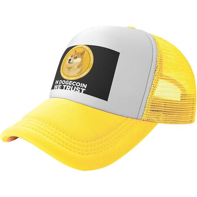 The "In Dogecoin We Trust Outdoor Baseball Hat" is a stylish and adjustable mesh hat designed for those who are fans of the popular cryptocurrency, Dogecoin. The hat features the unique and eye-catching slogan "In Dogecoin We Trust" prominently displayed on the front, making it a fun and trendy accessory for Dogecoin enthusiasts.