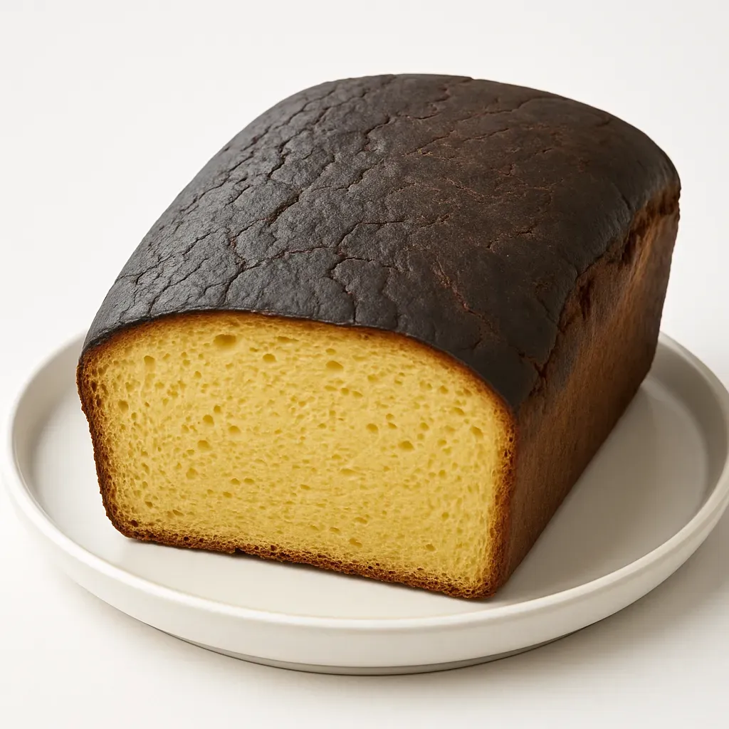 Dive into the authentic taste of Santa Catarina, Brazil, with this beloved yeast-leavened cornmeal bread, featuring a dark crust and hearty interior, perfect for pairing with cane molasses or butter.