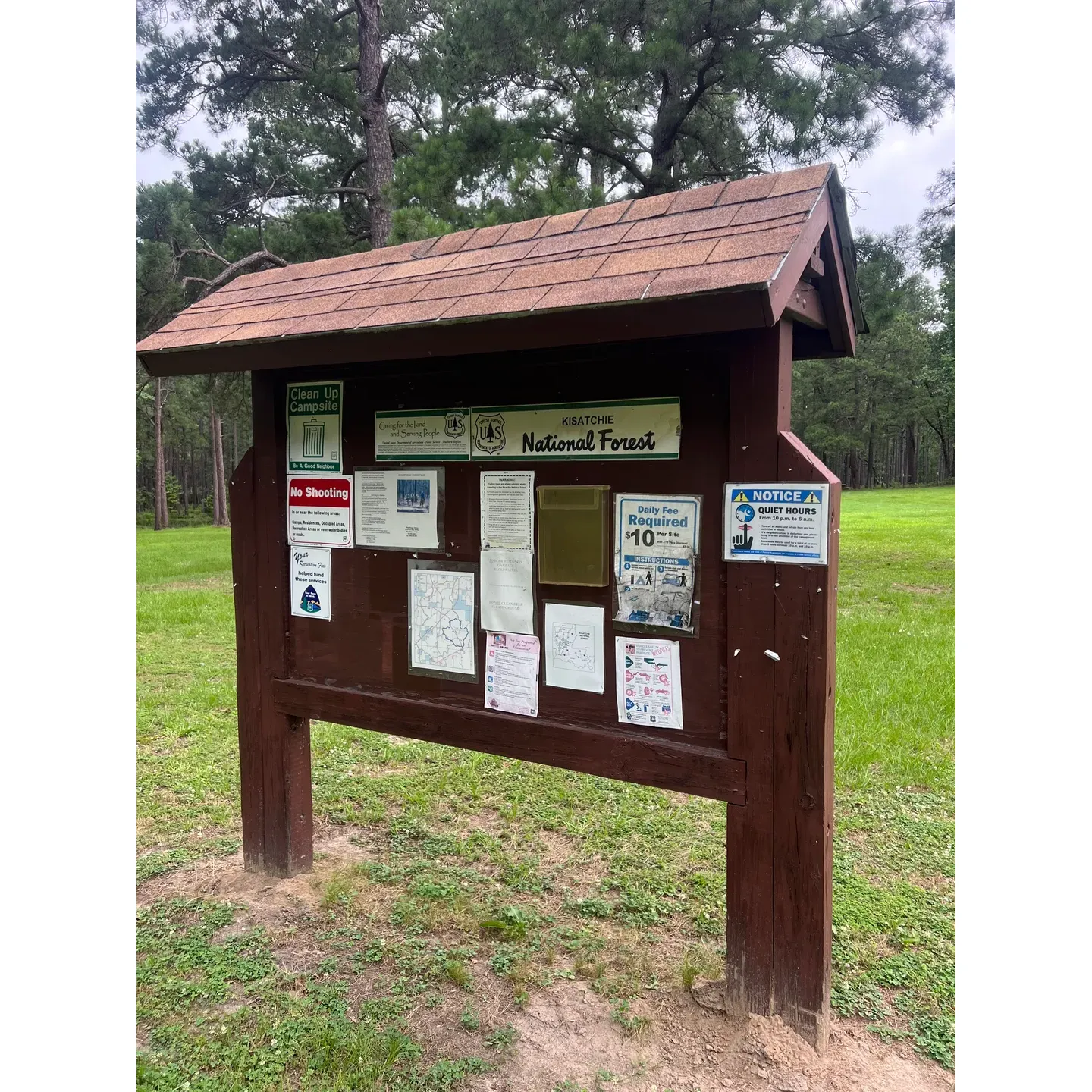 Gum Springs Horse Campground is an outdoor enthusiast's paradise offering an exceptional natural retreat for horseback riding, hiking, and biking adventures. The campground prides itself on well-maintained trails that wind through picturesque landscapes, providing guests with an immersive nature experience. With two main trails to explore, each route is clearly marked with color-coded mile markers, ensuring a seamless navigation experience for visitors as they traverse the scenic paths.

For equestrian lovers, Gum Springs stands out as a premier destination. The thoughtful amenities available at each site, including horse stalls and convenient water access, cater to the needs of both riders and their equine companions. The trails themselves receive high praise for their excellent upkeep, allowing for a smooth and enjoyable ride amid the serenity of the surrounding wilderness.

In addition to horseback riding, the trail system entices hikers and bikers with its delightful routes that facilitate a variety of outdoor activities. The large pasture area provides a rustic yet charming setting for an overnight stay, featuring amenities such as a pit toilet, picnic tables, campfire rings, and several water spigots. For those traveling with horses, the availability of 12 horse corrals adds to the convenience, ensuring a restful stopover for both you and your animals.

Guests seeking a peaceful, off-the-grid experience will find solace here, where a good Verizon signal also allows for staying connected if needed. The affordability and value offered at Gum Springs are unmatched, providing a budget-friendly option for extended stays and daily visits alike.

Whether you are settling in for a couple of nights under the stars or just passing through for a day of adventure, Gum Springs Horse Campground promises an unforgettable encounter with the great outdoors, complete with the companionship of fellow nature lovers and the simple joy of a trail well-traveled. Description by ChatGPT.