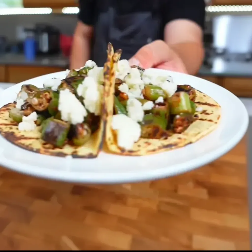 Okra Tacos image