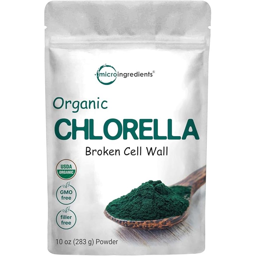 Organic Chlorella Powder is a nutrient-dense green algae that is rich in essential vitamins, minerals, and vegan proteins. This premium supplement is broken cell wall chlorella, which allows for easy absorption of its beneficial nutrients by the body.