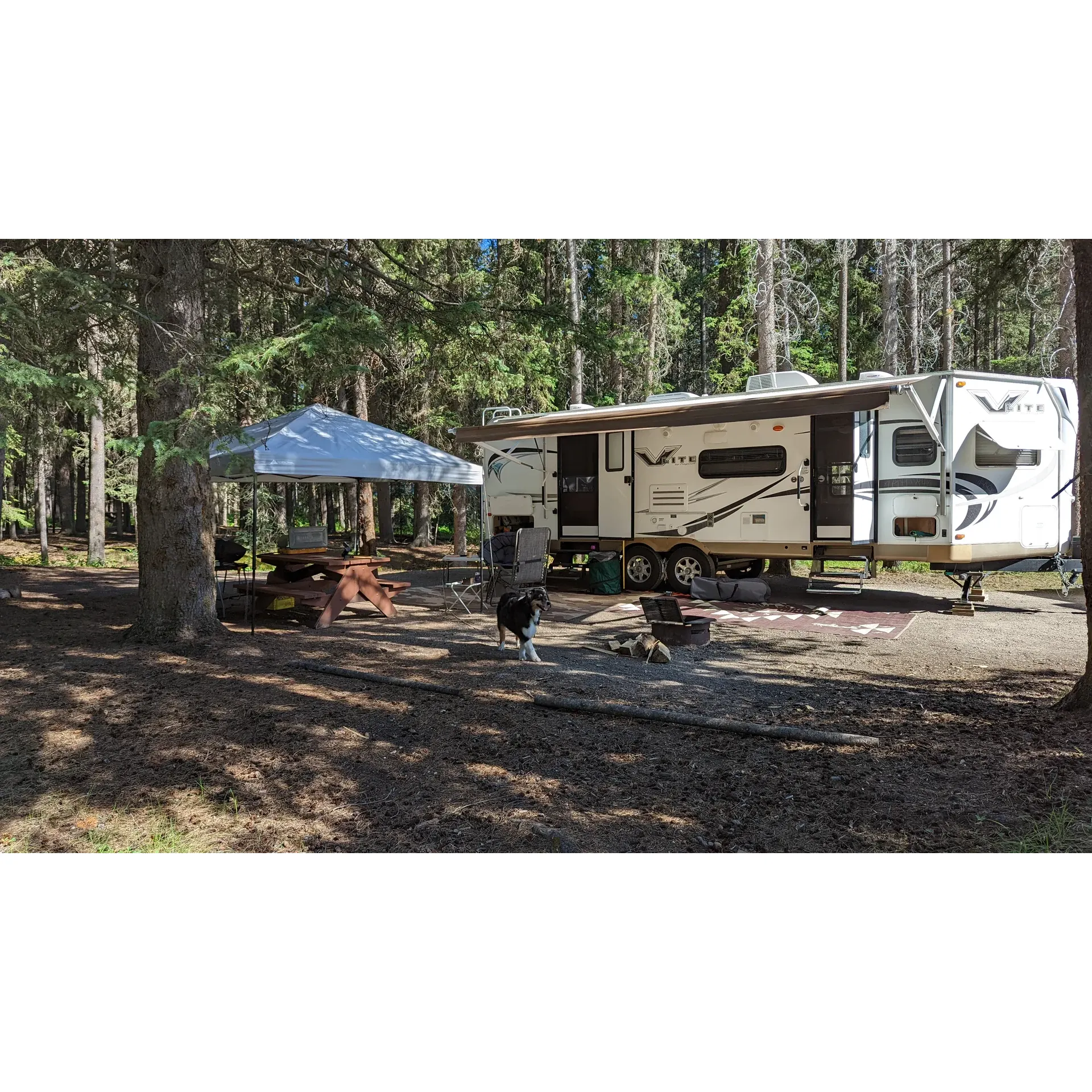 Johnston Canyon Campground is praised for its excellent maintenance and its prime location that offers both convenience and natural splendor. Visitors are consistently impressed by the cleanliness and comfort of its facilities, which include heated washrooms that provide a cozy respite, especially during cooler times of the year. The campground offers amenities such as hot showers and dedicated facilities for guests with disabilities, adding to the accessible and thoughtful design of the park.

Guests are delighted by the unique proximity to the breathtaking Johnston Canyon, which is just a short stroll away, offering enchanting views that are particularly striking in winter when the water partially freezes and the canyon is dusted with snow.

The park is commended for its hospitable and friendly staff who contribute to the welcoming atmosphere. The staff are known for their helpfulness and for organizing interpretive shows, enhancing the camping experience with educational and engaging activities. The sense of community is underlined by the campground's enforcement of quiet hours, ensuring all visitors enjoy a peaceful stay.

Furthermore, campers express appreciation for the convenience of complimentary firewood, a remarkable feature that stands out to those familiar with different camping practices. Johnston Canyon Campnellygramground also offers roomy sites and an indoor amphitheater, ensuring that guests have ample space to relax and enjoy their natural surroundings.

With its essential comforts, dedicated service, and exceptional location near one of the area's most stunning natural attractions, Johnston Canyon Campground is highly recommended for those seeking an idyllic outdoor retreat. Description by ChatGPT.