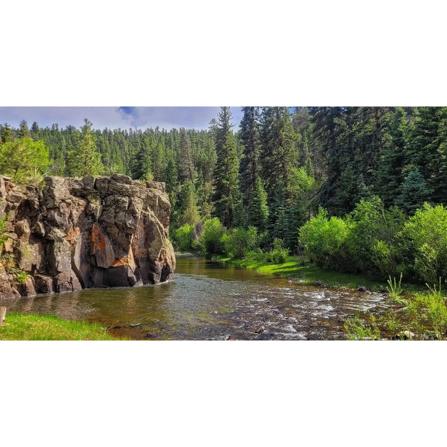 Rio de Los Pinos Campground is a popular camping spot located in Antonito, Colorado. Situated just 15 miles southwest of the town via US 285, this campground offers a serene and picturesque setting for outdoor enthusiasts to enjoy. The campground is nestled along the Rio de Los Pinos River, providing visitors with beautiful views and the soothing sound of flowing water.

Campers can choose from a variety of campsites, including tent and RV sites with picnic tables and fire pits. The campground also offers basic amenities such as restrooms, drinking water, and trash disposal facilities. Fishing is a popular activity at Rio de Los Pinos Campground, with the river being home to trout, making it an ideal spot for anglers to try their luck.

Overall, Rio de Los Pinos Campground is a peaceful and scenic destination for those looking to escape the hustle and bustle of city life and immerse themselves in nature. With its convenient location and amenities, it is a great option for camping and outdoor recreation in the Antonito area. Description by ChatGPT.