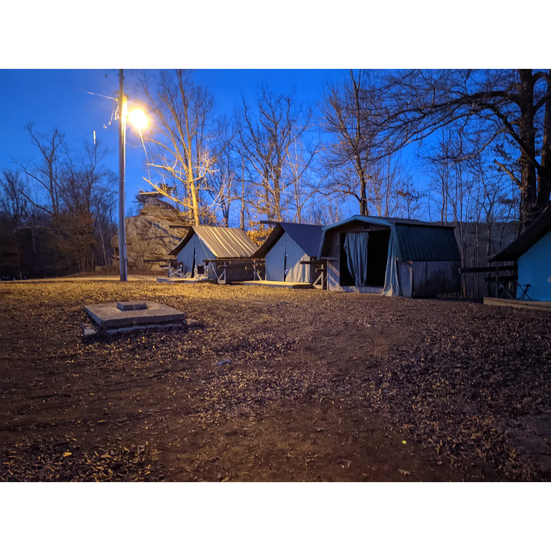 Campsite 4, also known as Buffalo, is located in beautiful Mentone, Alabama, in the heart of the Appalachians. This campsite offers stunning views of the surrounding mountains and is a popular spot for outdoor enthusiasts looking to explore the area. The site is equipped with basic amenities such as picnic tables, fire pits, and access to restrooms.

Visitors to Campsite 4 can enjoy a variety of activities, including hiking, fishing, and birdwatching. The campsite is also conveniently located near popular attractions such as Desoto Falls and Cloudland Canyon State Park. With its peaceful setting and proximity to nature, Campsite 4 is the perfect destination for those looking to escape the hustle and bustle of everyday life and reconnect with the great outdoors. Description by ChatGPT.