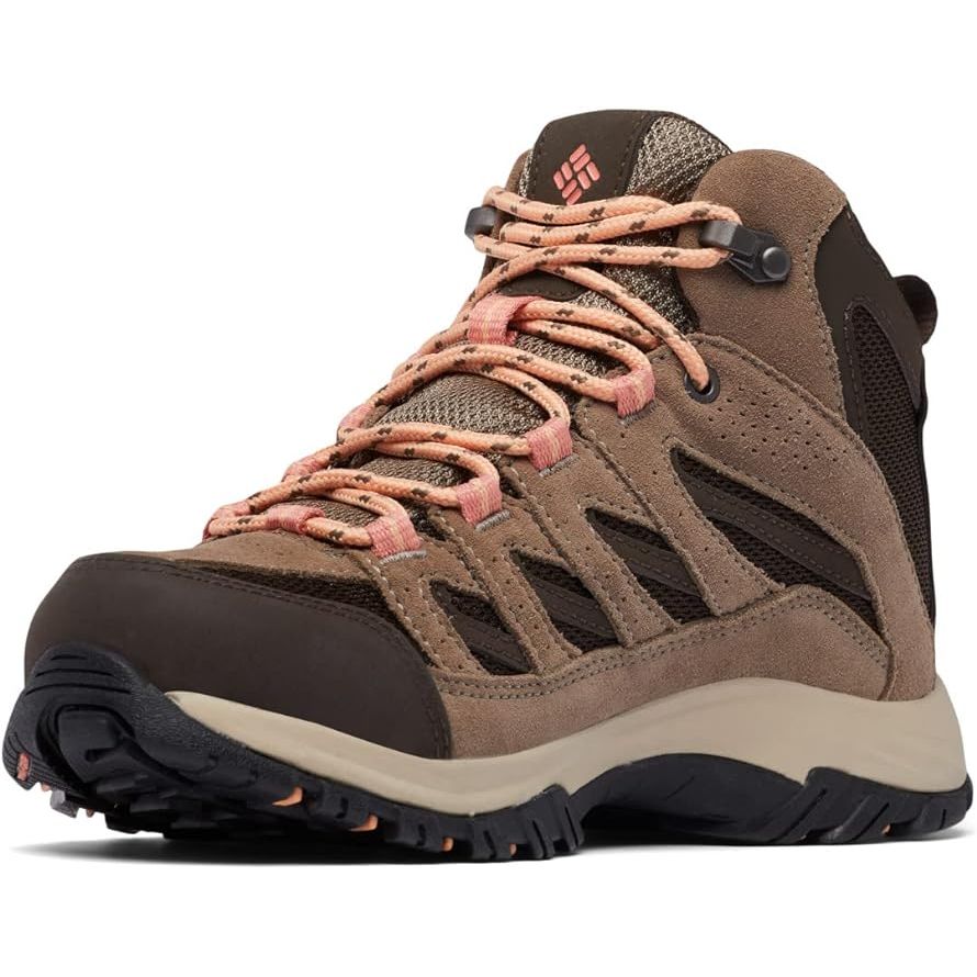 The Columbia Women's Crestwood Mid Waterproof Hiking Shoe is a versatile option for outdoor enthusiasts looking for both comfort and protection on the trails.