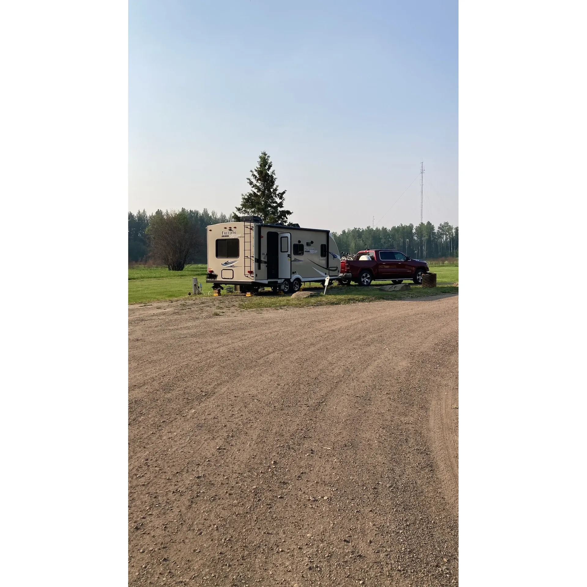 Welcome to Fox Creek RV Campground, an ideal destination for travelers seeking both convenience and outdoor charm. Our well-maintained and spacious sites accommodate RVs of all sizes, with approximately 20 full-service lots featuring the necessary hookups for a comfortable stay, as well as an equivalent number of non-serviced sites, offering a rustic experience amidst the forest. Our open serviced sites afford a sense of community while our non-serviced offerings provide more seclusion for those seeking peace amongst the trees.

In addition to the essential dump station, our campground boasts tidy and clean public washrooms along with shower facilities (a small fee may apply), ensuring all guests enjoy the comforts of home. We also offer convenient access to drinking water for your replenishment needs. 

Just a short stroll from our grounds, you'll find a grocery store and gas stations, making it easy to stock up on supplies or refuel your vehicle. Exceptional cell phone reception keeps you connected, ensuring your stay is both enjoyable and practical.

Nature lovers will appreciate the proximity to scenic walking paths that meander alongside Fox Creek, where deer and various wildlife are often sighted, offering a serene backdrop for afternoon strolls or early morning jogs. Bird-watchers and outdoor enthusiasts will find an array of local fauna to delight in.

Conveniently close to the highway, our location is perfect for those seeking accessibility without compromising the camping experience. And while the campground may echo with the distant sounds of travel and adventure, many find this a harmonious reminder of the journeys that await.

Our campground operates on a first come, first serve basis, and our helpful staff at the nearby recreation centre multiplex are available to assist you until 9 pm. Should you choose to arrive after hours, registration can be effortlessly completed using our drop box system.

Fox Creek RV Campground prides itself on ensuring a welcoming and friendly environment, complemented by our dedicated community who are always ready to lend a helping hand. So whether you're passing through for a night or planning a lengthier retreat, we're confident that our campground will provide the exceptional experience you're looking for. Description by ChatGPT.