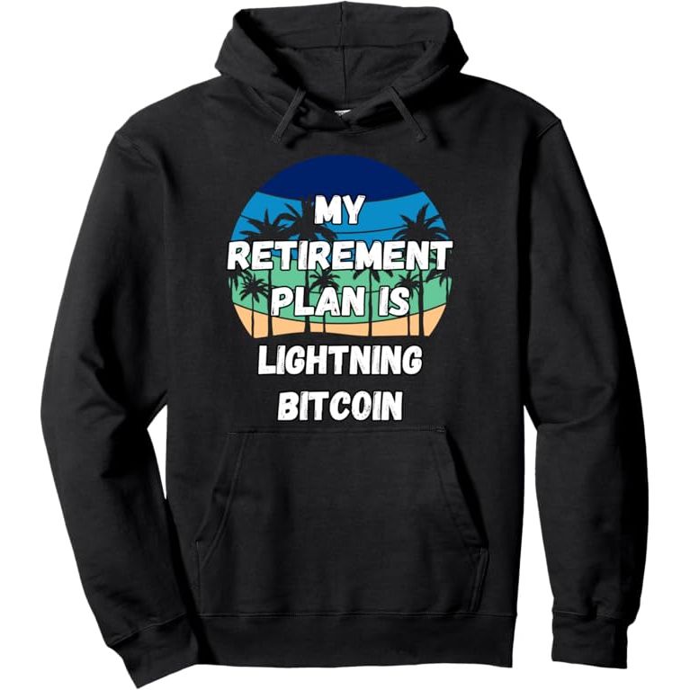 My Retirement Plan is Lightning Bi Pullover Hoodie image