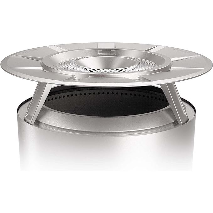 The Solo Stove Yukon Heat Deflector is an accessory designed for the Yukon Fire Pit, offering a more controlled and efficient way to capture and redirect warmth. Made from durable 304 stainless steel, it is built to withstand high temperatures and outdoor elements.
