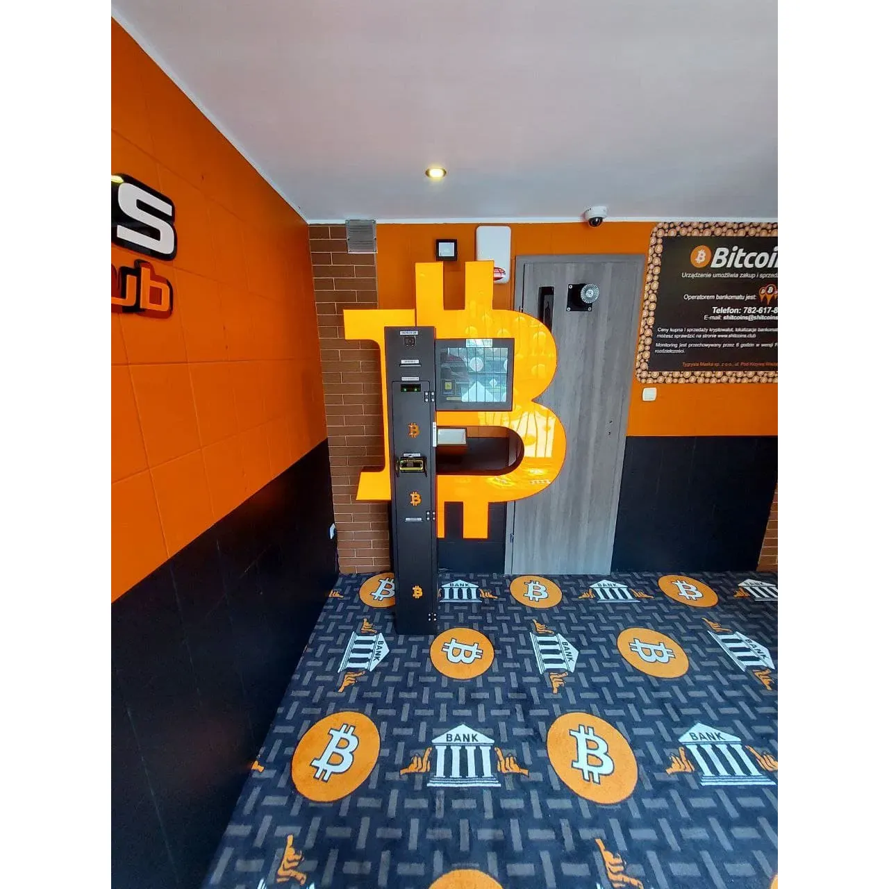 Bitomat - Bitcoin ATM - Shitcoins.club offers a convenient and innovative way for cryptocurrency enthusiasts and newcomers alike to engage with the digital economy. Serving the city of Opole, the Bitomat provides users with an accessible method to buy and sell their preferred cryptocurrencies, enhancing the overall user experience in the realm of digital finance. First-time users have expressed excitement after their initial transactions, feeling they have discovered a new level of interaction with the crypto world. The presence of such a machine in Opole is highly valued by locals, who appreciate the ease and convenience it brings into their routine transactions. Regular users are encouraged by the dependability and functionality of the services provided, making Bitomat a significant and welcome addition to the city's technological infrastructure. Whether for seasoned traders or for those just starting out, the Bitcoin ATM by Shitcoins.club stands as a testament to the practical application of cryptocurrencies in daily life and their growing integration into the local community. Description by ChatGPT.