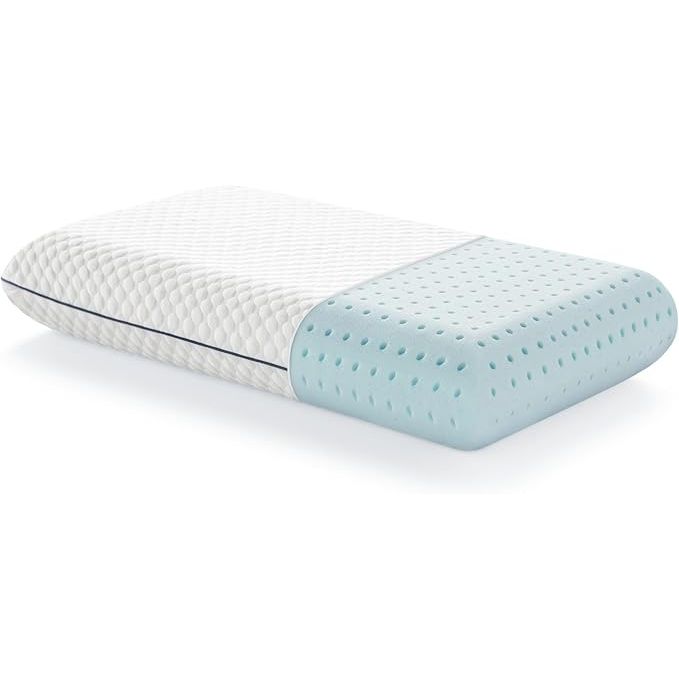 The WEEKENDER Gel Memory Foam Pillow is a standard size pillow with a medium plush feel that provides excellent neck and shoulder support. It is designed to be suitable for all types of sleepers, including back, side, and stomach sleepers.