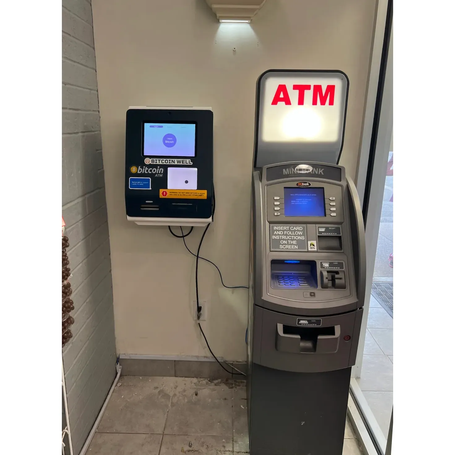 Bitcoin Well is a Bitcoin ATM located at 580 White Lake Rd, Arnprior, ON, Canada. The ATM allows customers to buy and sell Bitcoin using cash transactions. Bitcoin Well offers a convenient and secure way for individuals to access and trade the popular cryptocurrency.

The ATM provides users with a quick and easy way to enter the world of Bitcoin, allowing them to purchase or sell Bitcoin in exchange for Canadian dollars. With Bitcoin Well's user-friendly interface and reliable service, customers can feel confident in their transactions and be assured of a smooth experience when using the ATM.

As a reputable Bitcoin ATM provider, Bitcoin Well aims to make the process of buying and selling Bitcoin more accessible to the general public. By offering a physical location where users can conduct their transactions in person, Bitcoin Well provides a valuable service for those looking to enter the world of cryptocurrency. Description by ChatGPT.